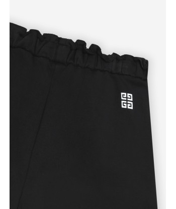 Givenchy Girls Logo Print Shorts in Black Comparez et commandez 