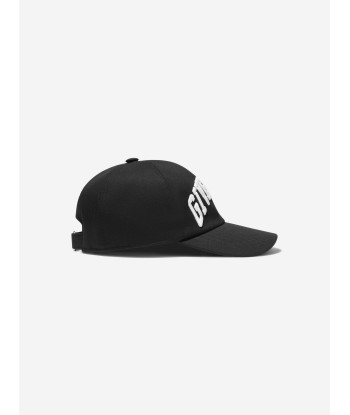 Givenchy Boys Embroidered Logo Cap in Black pas cher