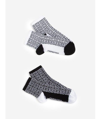 Givenchy Boys Set Of 2 Socks in Black pas chere