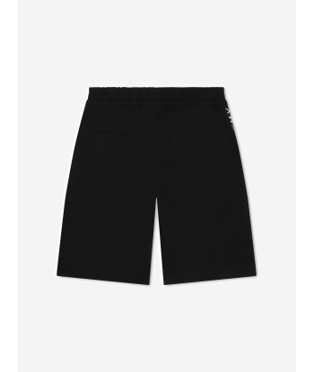 Givenchy Boys Logo Bermuda Shorts in Black acheter en ligne