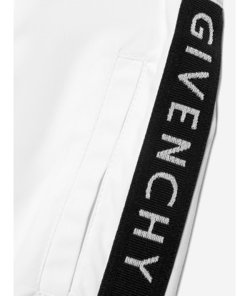 Givenchy Boys Logo Bermuda Shorts in White des créatures d'habitude