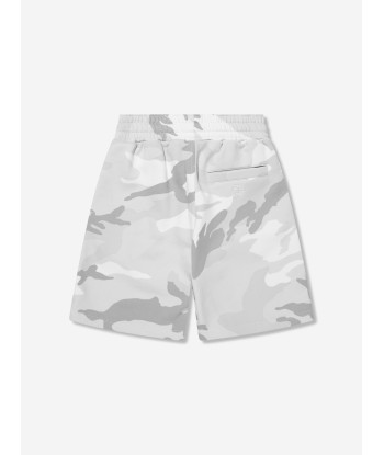 Givenchy Boys Camouflage Print Shorts in Grey votre restaurant rapide dans 