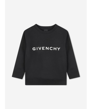 Givenchy Boys Logo Print Sweatshirt in Black d'Europe débarque