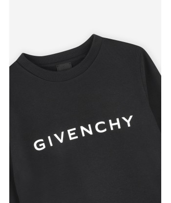 Givenchy Boys Logo Print Sweatshirt in Black d'Europe débarque