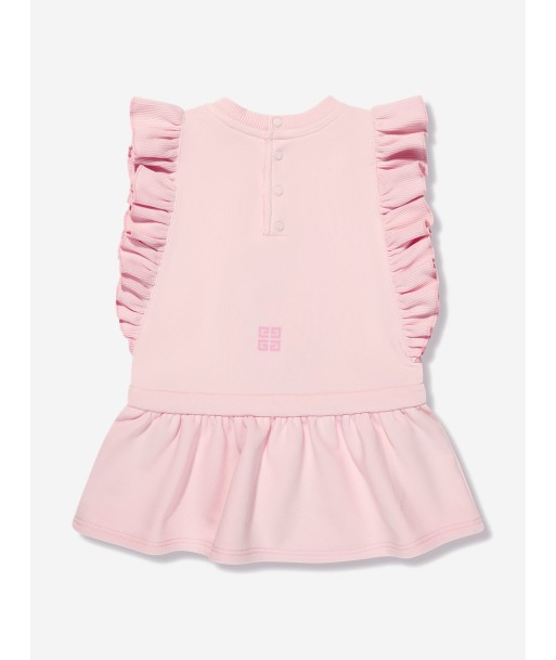 Givenchy Baby Girls Ruffle Sweater Dress in Pink des créatures d'habitude