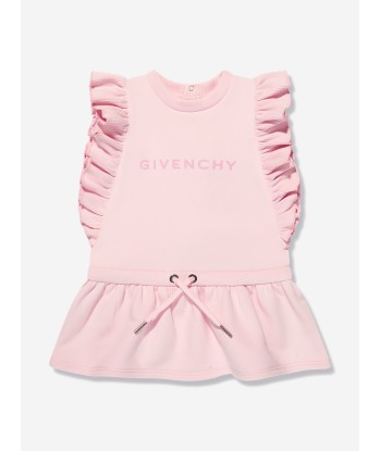 Givenchy Baby Girls Ruffle Sweater Dress in Pink des créatures d'habitude