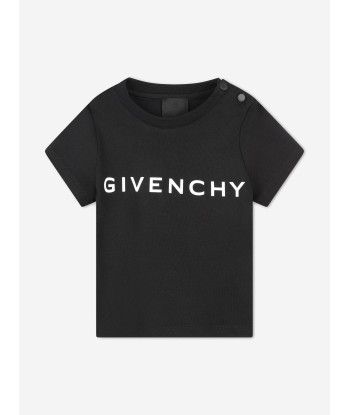 Givenchy Baby Boys Logo Print T-Shirt in Black plus qu'un jeu 