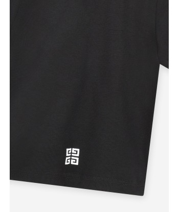 Givenchy Baby Boys Logo Print T-Shirt in Black plus qu'un jeu 