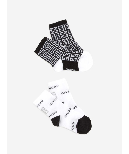 Givenchy Baby Boys Set Of 2 Socks in Black de votre