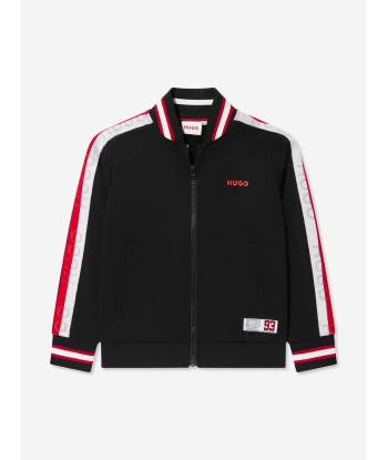 Hugo Boys Track Jacket in Black 50-70% off 