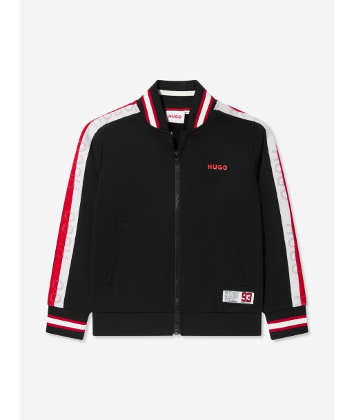 Hugo Boys Track Jacket in Black 50-70% off 