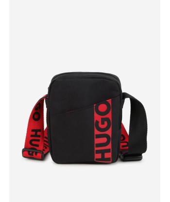 Hugo Kids Logo Crossbody Bag in Black (20cm) une grave pollution 