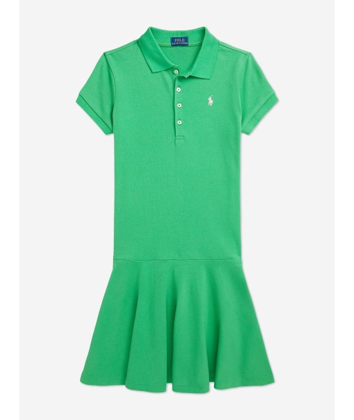 Ralph Lauren Girls Polo Dress in Green 50% de réduction en Octobre 2024