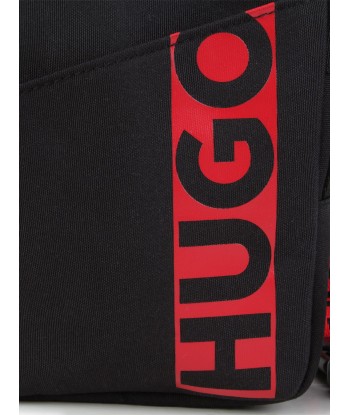 Hugo Kids Logo Crossbody Bag in Black (20cm) une grave pollution 