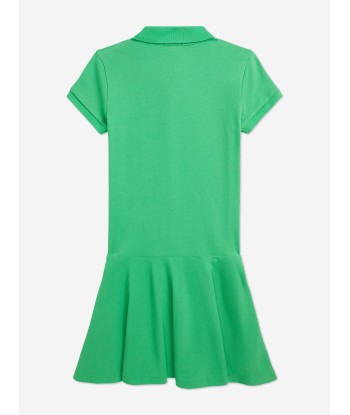 Ralph Lauren Girls Polo Dress in Green 50% de réduction en Octobre 2024