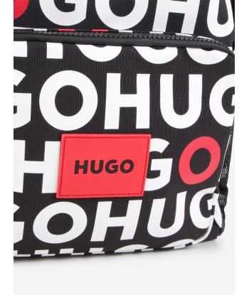 Hugo Kids Logo Print Backpack in Black (39cm) ou a consommer sur place