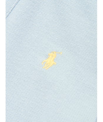 Ralph Lauren Boys Logo Polo Shirt in Blue de la marque