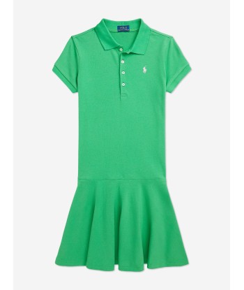 Ralph Lauren Girls Polo Dress in Green 50% de réduction en Octobre 2024