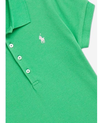 Ralph Lauren Girls Polo Dress in Green 50% de réduction en Octobre 2024