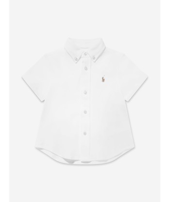 Ralph Lauren Baby Boys Shirt And Short Set in White vente chaude votre 