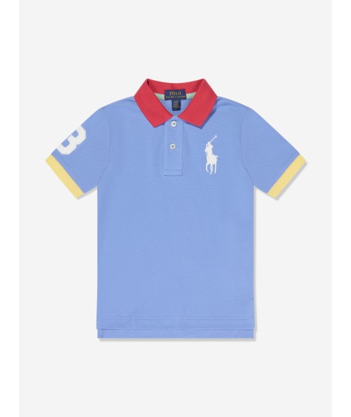 Ralph Lauren Boys Logo Polo Shirt in Blue votre restaurant rapide dans 