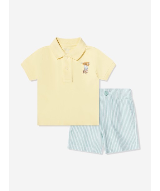 Ralph Lauren Baby Boys Polo Golf Short Set in Multicolour des créatures d'habitude