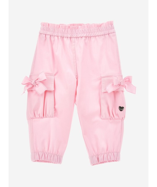 Monnalisa Baby Girls Cargo Pants in Pink du meilleur 