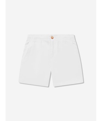 Ralph Lauren Boys Prepster Shorts in White pour bénéficier 