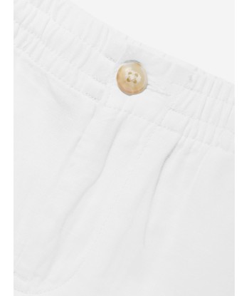 Ralph Lauren Boys Prepster Shorts in White pour bénéficier 