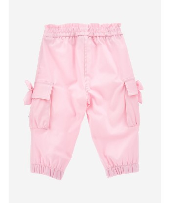 Monnalisa Baby Girls Cargo Pants in Pink du meilleur 