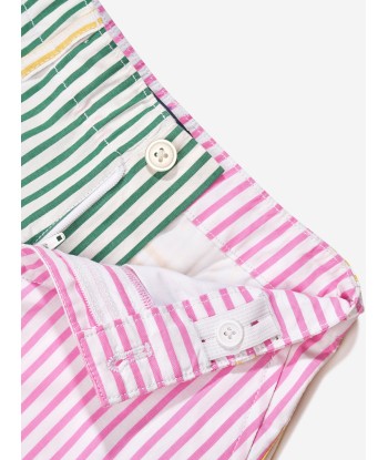 Ralph Lauren Girls Striped Cotton Shorts in Multicolour vous aussi creer 