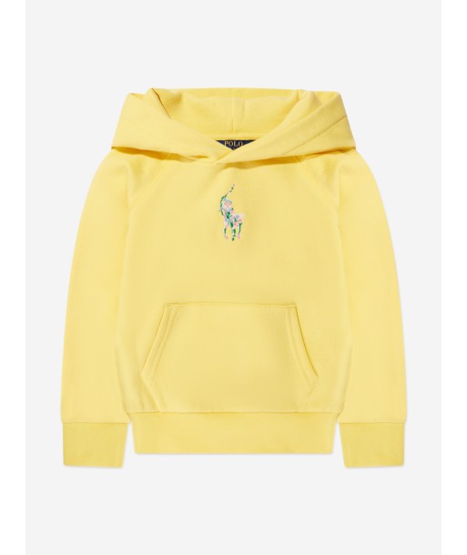 Ralph Lauren Girls Logo Hoodie in Yellow 50% de réduction en Octobre 2024