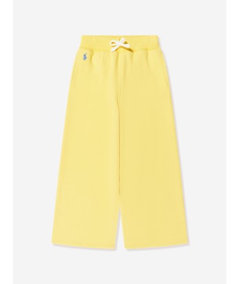 Ralph Lauren Girls Logo Joggers in Yellow rembourrage situé sous