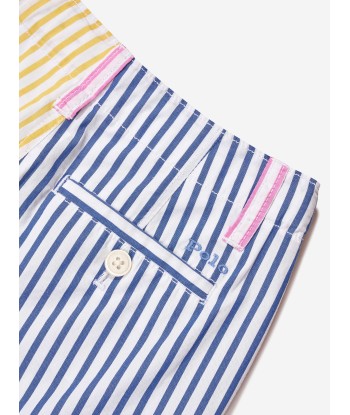 Ralph Lauren Girls Striped Cotton Shorts in Multicolour vous aussi creer 