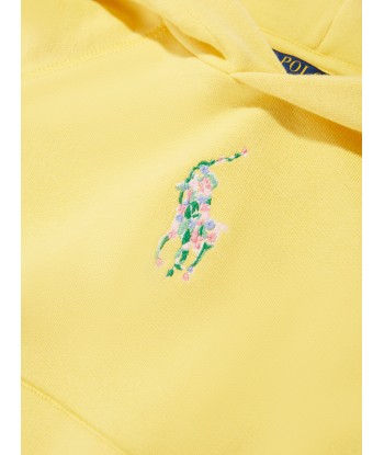 Ralph Lauren Girls Logo Hoodie in Yellow 50% de réduction en Octobre 2024