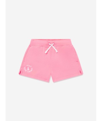 Ralph Lauren Girls Logo Shorts in Pink pas cheres