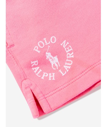 Ralph Lauren Girls Logo Shorts in Pink pas cheres