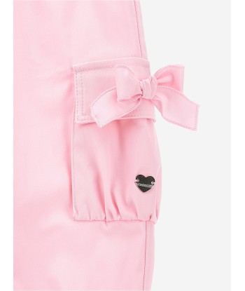 Monnalisa Baby Girls Cargo Pants in Pink du meilleur 