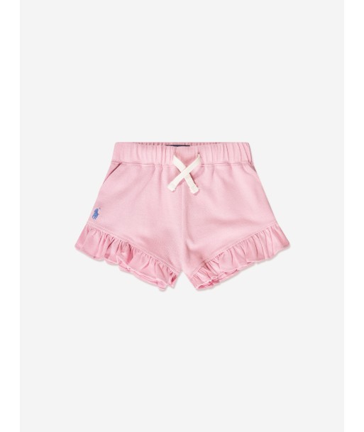 Ralph Lauren Girls Ruffle Shorts in Pink suggérées chez