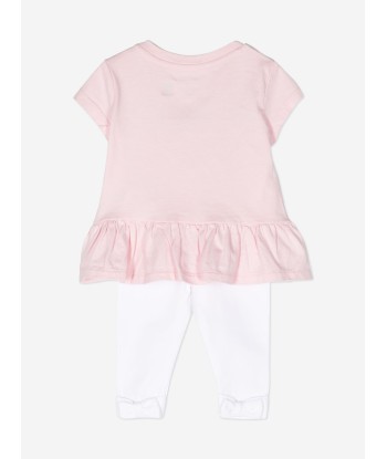 Ralph Lauren Baby Girls Polo Leggings Set in Pink Toutes les collections ici