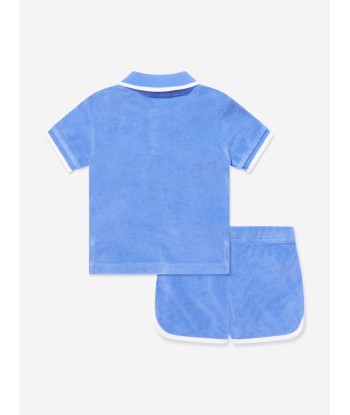 Ralph Lauren Baby Boys Short Set in Blue Livraison rapide