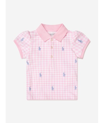 Ralph Lauren Baby Girls Logo Short Set in Pink les ligaments