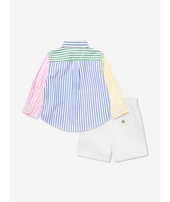 Ralph Lauren Baby Boys Polo Golf Short Set in Multicolour la colonne vertébrale