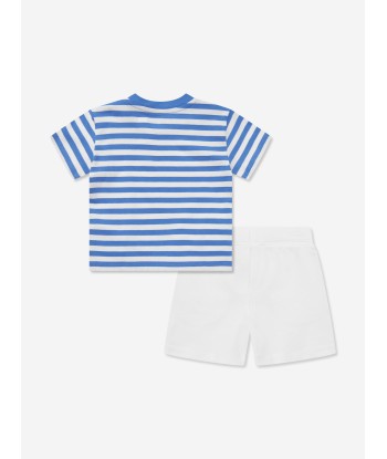 Ralph Lauren Baby Boys Short Set in Blue du meilleur 