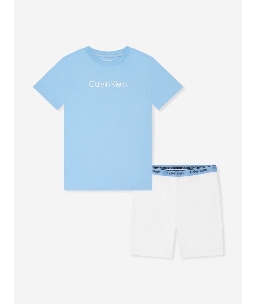 Calvin Klein Boys Pyjamas Short Set in Multicolour en ligne des produits 