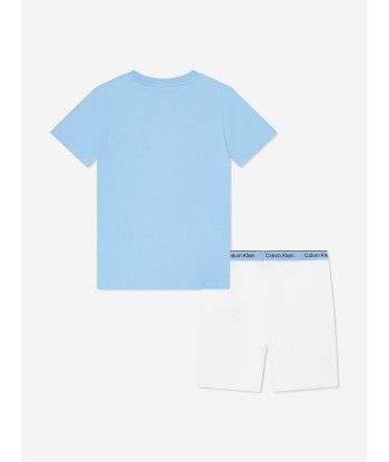 Calvin Klein Boys Pyjamas Short Set in Multicolour en ligne des produits 