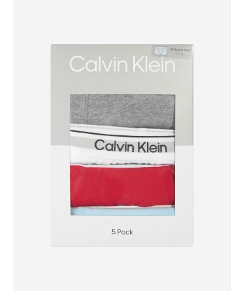 Calvin Klein Boys 5 Pack Boxer Shorts Set in Multicolour à prix réduit toute l'année