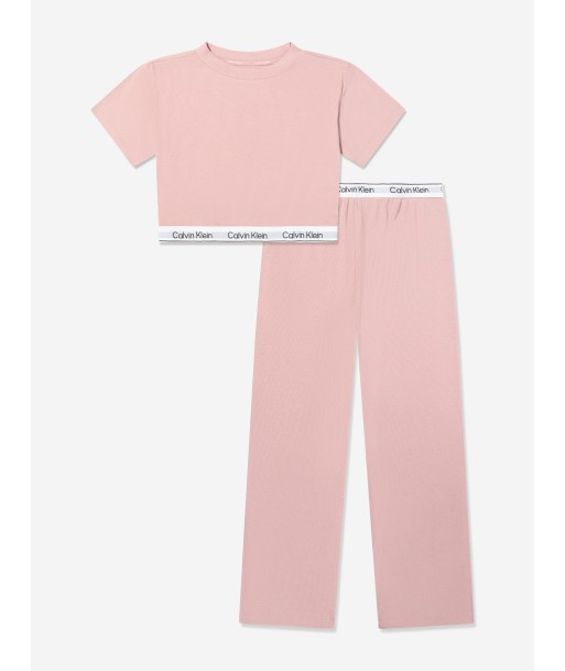 Calvin Klein Girls Pyjamas Set in Pink ou a consommer sur place