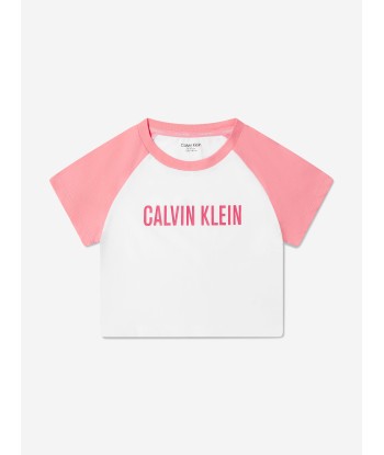 Calvin Klein Girls Pyjamas Set in Pink pas cher 