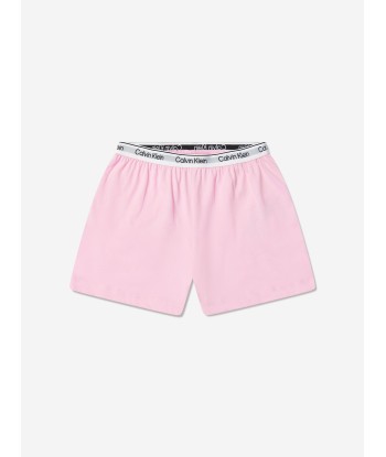 Calvin Klein Girls Short Pyjamas Set in Pink Amélioration de cerveau avec